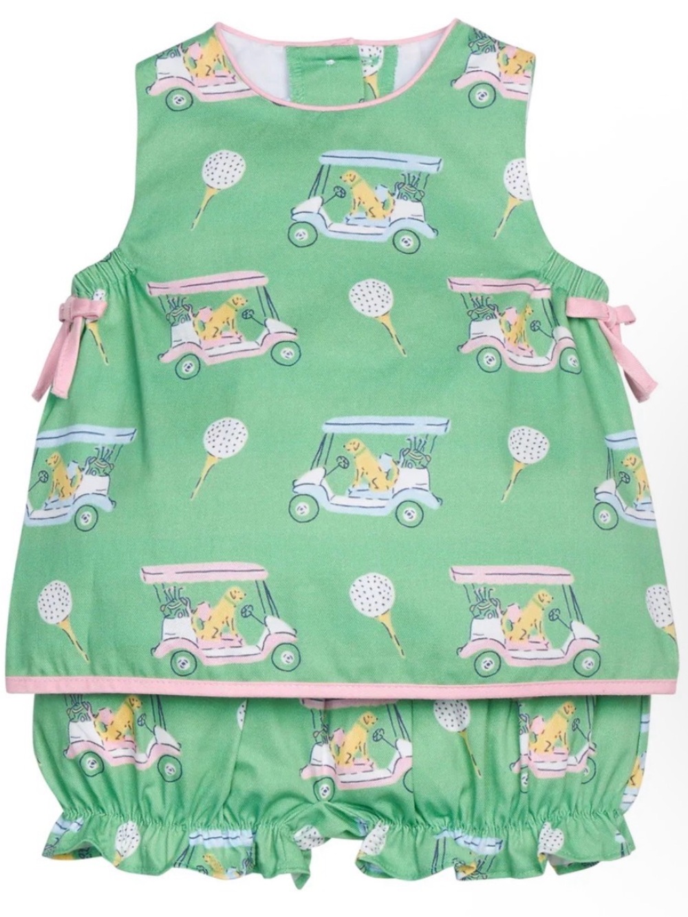 Lily Bloomer Set Pink Paws On Par Little English 2T SOLD OUT EVERYWHERE